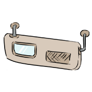 sun visor sun visor